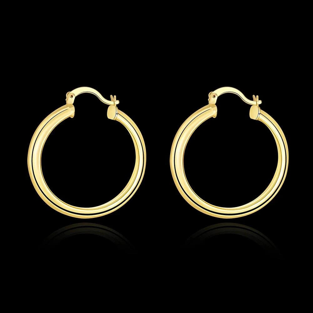 circle earrings