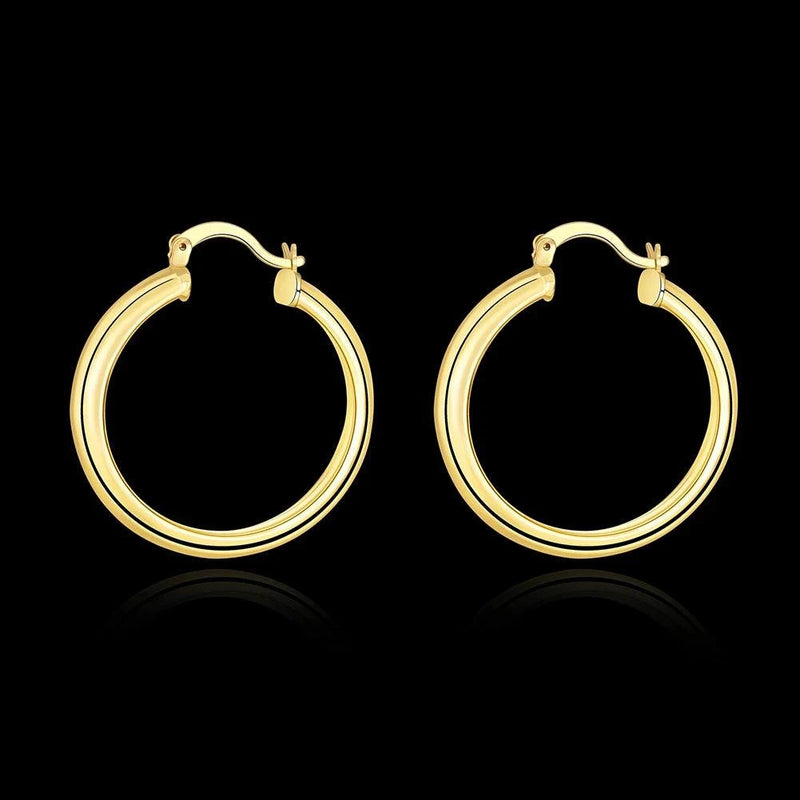 circle earrings