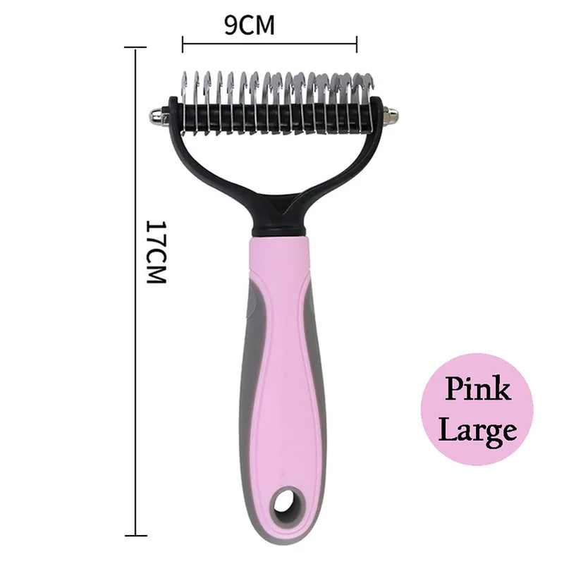 Deshedding brush