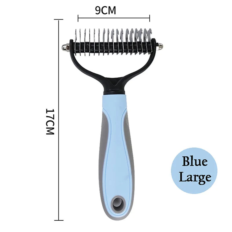 Deshedding brush