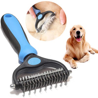 Deshedding brush